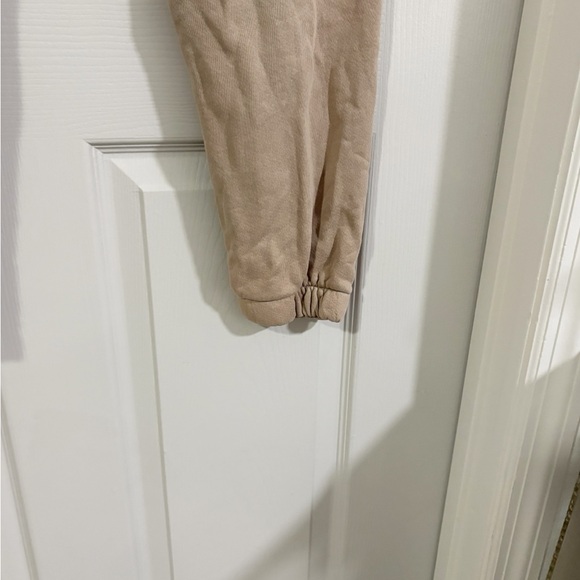 JOAH BROWN Empire Joggers High Waist Comfy Lounge Athleisure Desert Tan Sz Small - Picture 8 of 11